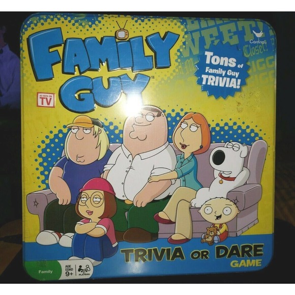 FAMILY GUY Trivia or Dare Board Game New Sealed - Picture 1 of 2
